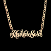 "Mas Vale Sola" Necklace GOLD