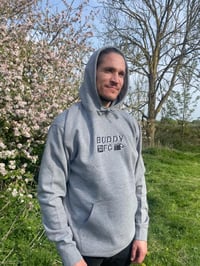 Image 1 of MarieJade X Buddy MFG Buddy Patch Hoodie - Sport Grey