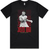 Justis Huni Red & Black Graphic tee