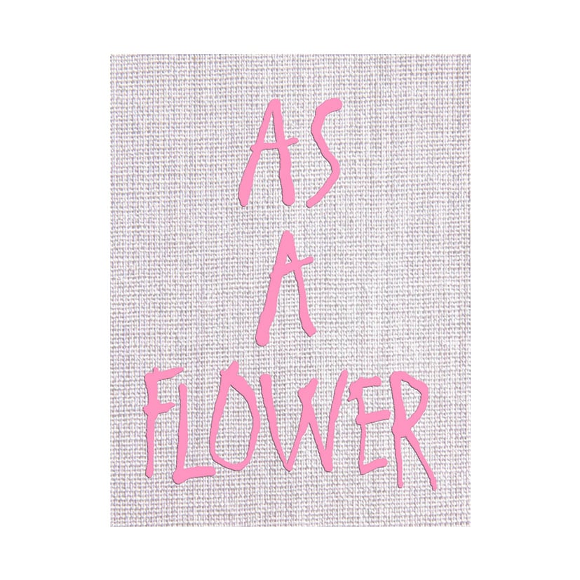 Image of As a Flower - Sara Lorusso