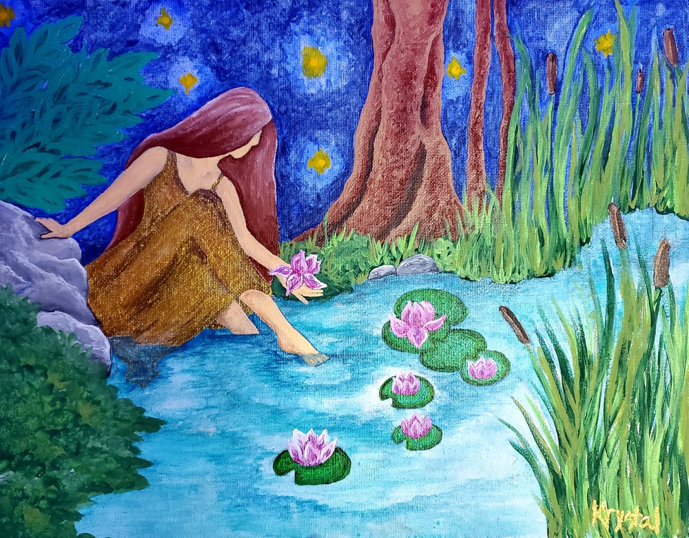 Image of Down by the Water painting 