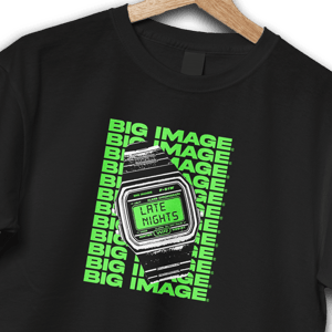 Image of Big Image 'Late Nights' T shirt