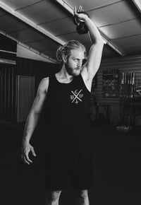 Image 2 of MENS .B.C.W. ACTIVE WEAR VEST - BCWXHC POCKET PRINT
