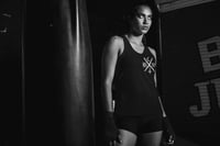 Image 2 of WOMENS .B.C.W. ACTIVE WEAR VEST - BCWXHC POCKET PRINT