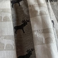 Image 2 of Moose Linen Tea Towel