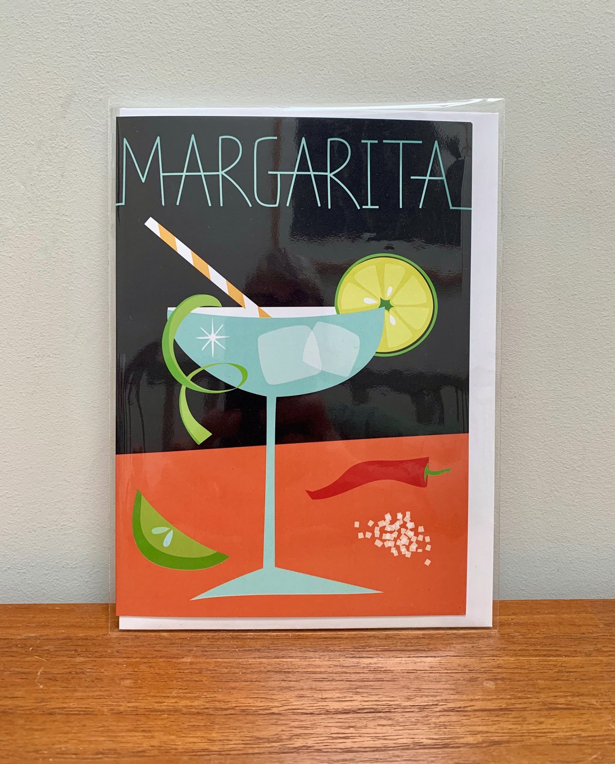 Cocktail Recipe Cards: Margarita or Old-Fashioned