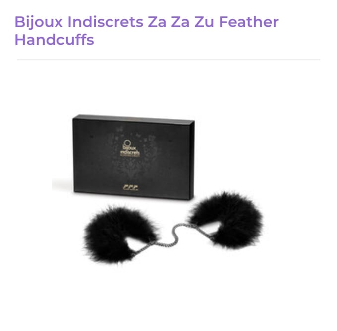 Image of Bijoux Feather Handcuffs