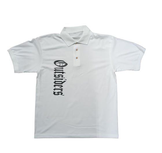 Image of Rebel Outsiders "White " Collard Shirt