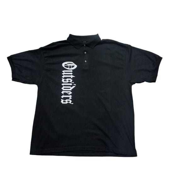 Image of Rebel Outsiders " Black " Collard Shirt 