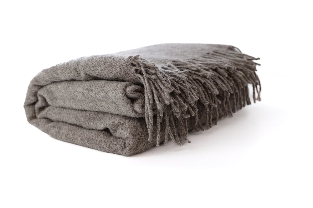 Image of NEW   Izzy Lane Throw - Natural Grey