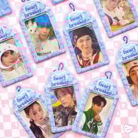Image 1 of Heart Breaker Photocard Holder Keychain