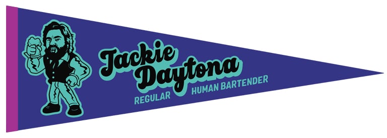 Jackie Daytona Pennant