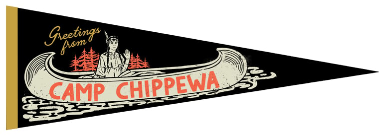 Camp Chippewa Pennant