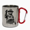 Smokey Bear Standing Carabiner Camping Mug