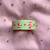 Candy Cane Gold Foiled Washi Tape
