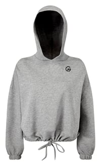 Image 2 of Women's guru cropped oversize hoodie