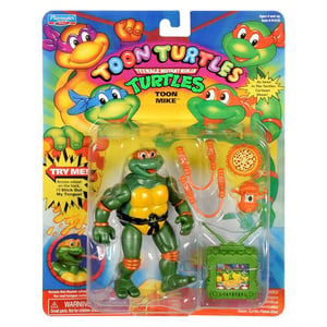 Teenage Mutant Ninja Turtles Toon Turtles Mike Action Figure