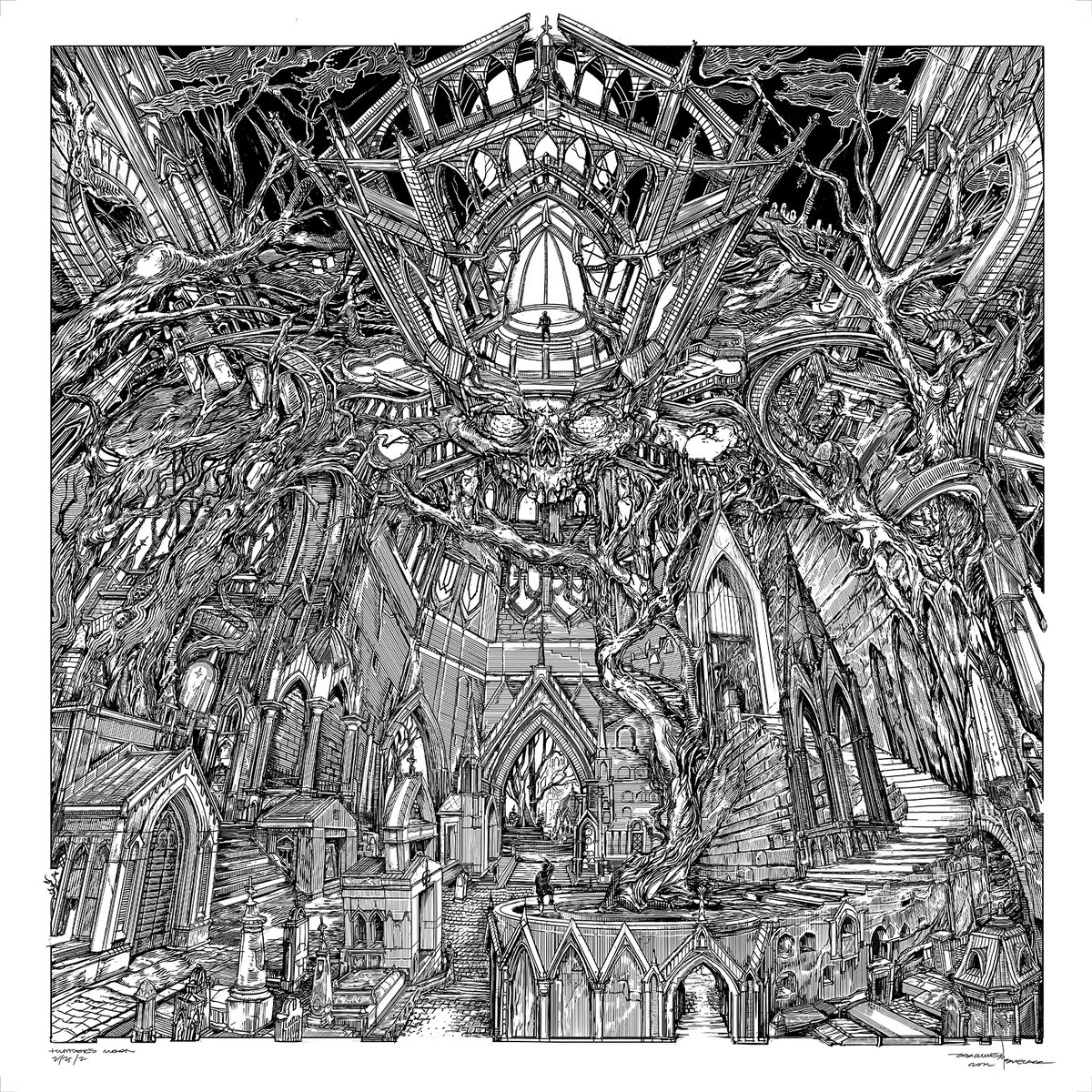 Zbigniewbielak GHOST Hunter s Moon Limited Artprint zbigniewbielak-ghost-hunter-s-moon-limited-artprint