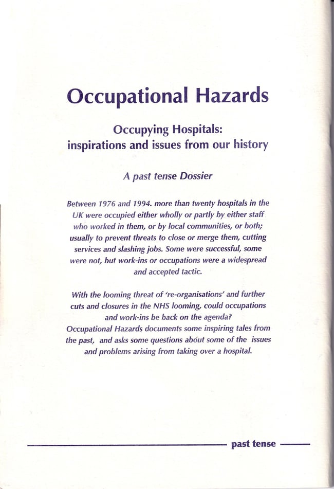 Occupational Hazards