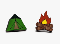 Image 1 of Camping Earrings