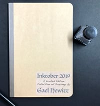 Image 1 of SIGNED LIMITED EDITION 2019 Inktober Sketchbook Collection