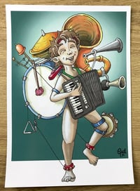 A5 Postcard - Band