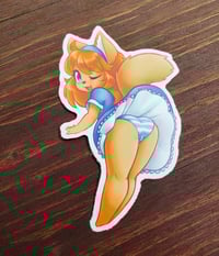 Image 2 of Orange Kitty - Vinyl Sticker