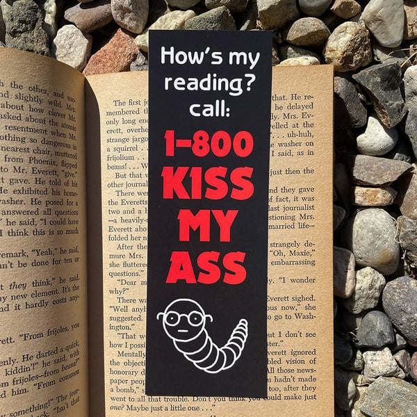 Image of How's My Reading? Bookmark [set of five]