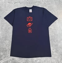 Image 1 of U2 2001 'Elevation Tour' Navy T-Shirt