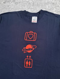 Image 4 of U2 2001 'Elevation Tour' Navy T-Shirt