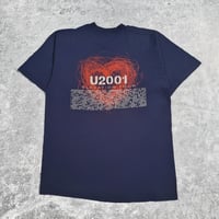 Image 2 of U2 2001 'Elevation Tour' Navy T-Shirt