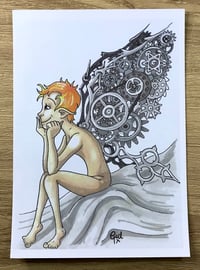 A5 Postcard - Cogs