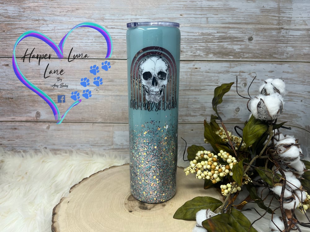 Image of 32oz Totally Dead Inside Tumbler