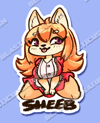 Shiba Inu - Vinyl Sticker 