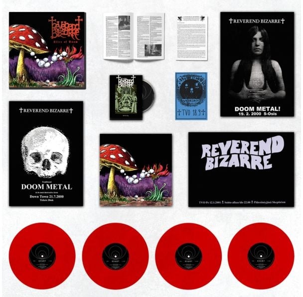 REVEREND BIZARRE - Box Lp (Limited Edition Red)