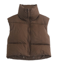 Puffer Vest Crop