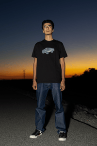 Image 2 of Black Hot Rod Tee