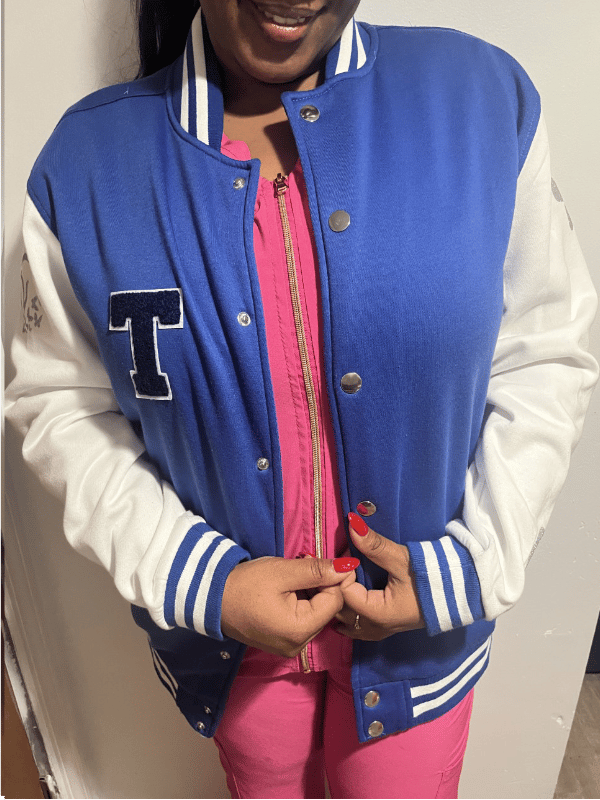 Image of Varsity Jacket Blue