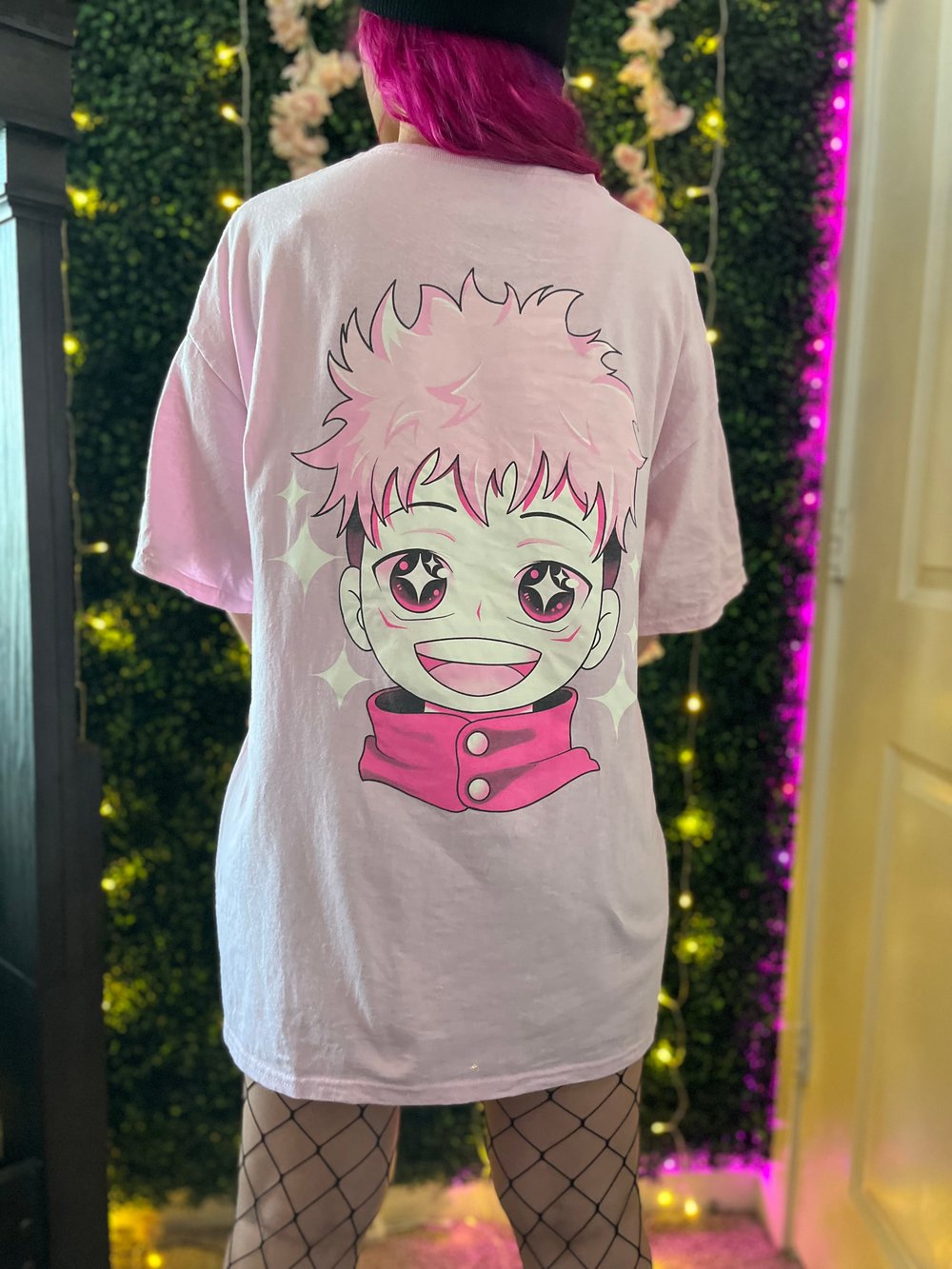 Image of Mars Cute Logo Pink Happy Boy Tee