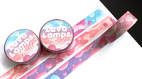 Lava Lamps Pastel - washi tape