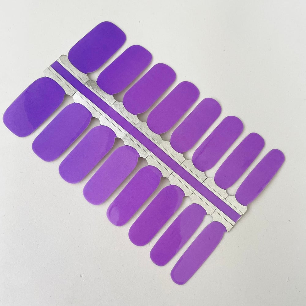 Hyper Pink Nail Polish Strip