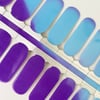Hyper Blue Nail Polish Strip