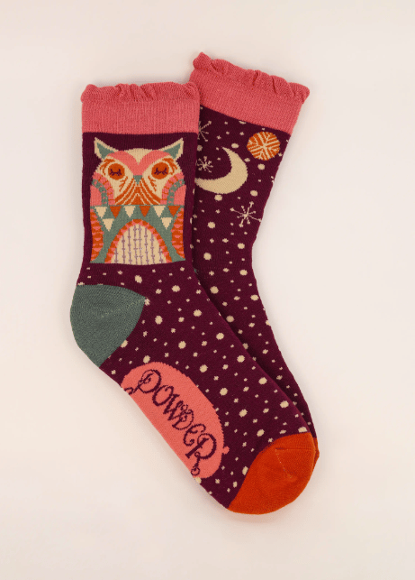 Image of Owl By Moonlight Socks
