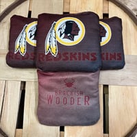 Redskins - Faded - Burgundy to Black