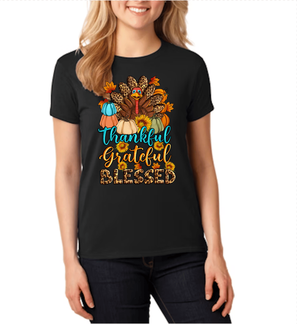 Image of Thankful, Grateful, Blessed Tee