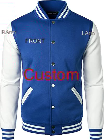 Image of Varsity Jacket Blue