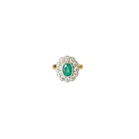 Image 2 of D HEIRLOOM EMERALD RING