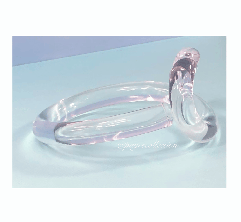 Image of LUCITE BANGLE