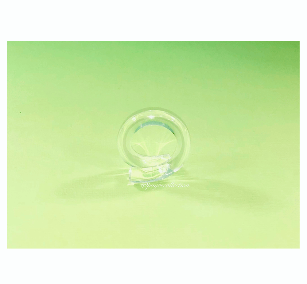 Image of LUCITE RING