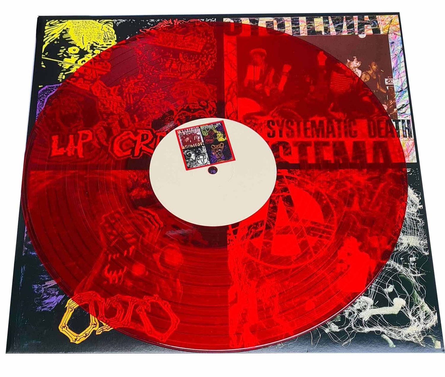 Image of v/a - "Thrash Til Death" Lp  (red vinyl)